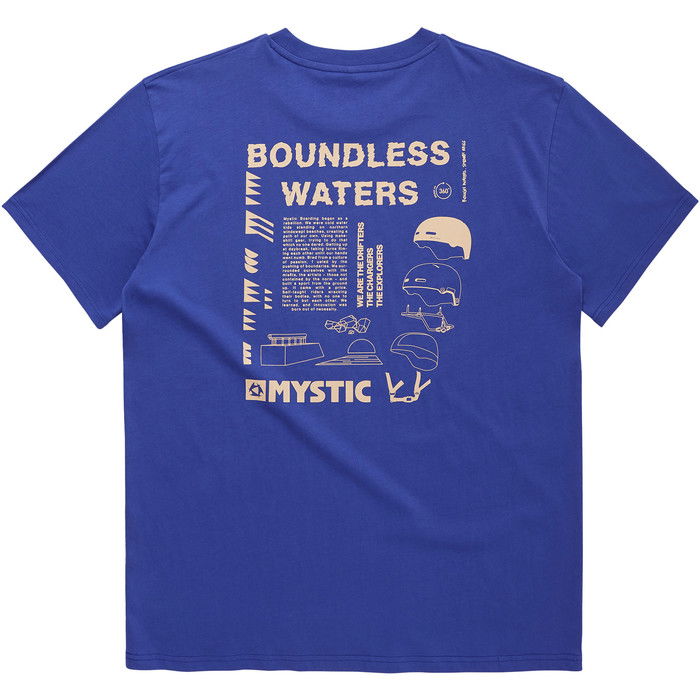 2023 Mystic Hombres Tactic Tee 35105.24004 - Flash Blue